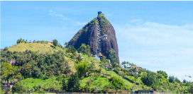 Piedra del Peñol en Guatapé, Antioquia